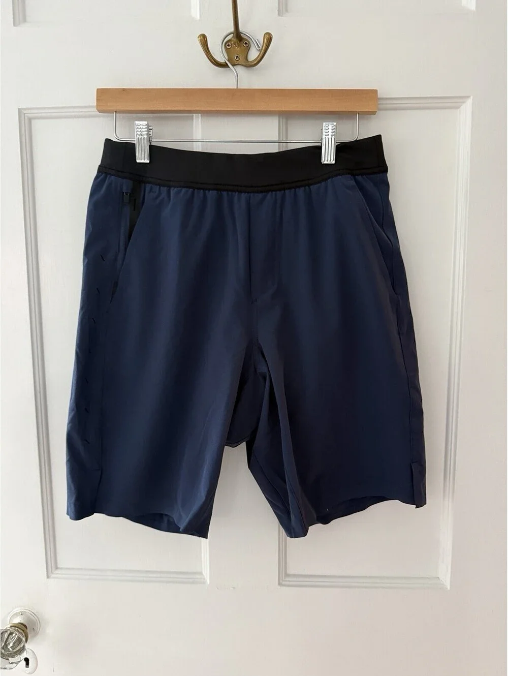 Ten Thousand Interval Shorts 9” Lined Navy Blue NEW Small S